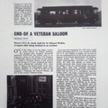 End of a veteran saloon