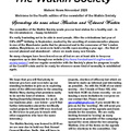 Watkin Society Newsletter 4 - November 2020